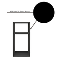Ver imagem 7 de Mesa de Cabeceira Pequena 2 Nichos em Mdf Plancasa:preto Tx