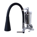 Ver imagem 2 de Torneira Gourmet Abs Filtro Parede Jato Duplo Silicone Preto