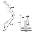 Ver imagem 2 de Lupa de Mesa Articulada Luminária Led Estética 5x