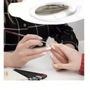 Ver imagem 5 de Lupa de Mesa Articulada Luminária Led Estética 5x