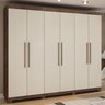 Guarda Roupa Casal 6 Portas Moscou  - 1