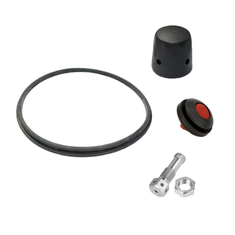 Kit Panela de Pressão 7l Pino + Peso + Borracha + Válvula