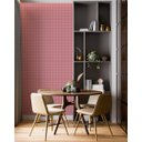 Ver imagem 2 de Papel de Parede Adesivo Azulejo Pastilha Rosa Cozinha 2,80m