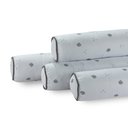 Ver imagem 4 de Kit Protetor de Mini Cama 100% Algodão Percal 200 Fios Rolinho Moderninhos 08 Peças:dinossauros