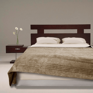 Cobertor Sonetto - 2,0m X 1,75m - Marrom