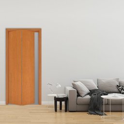 Folha de Porta 210x72cm Camarão Lisa Tauari Mapaf - 2
