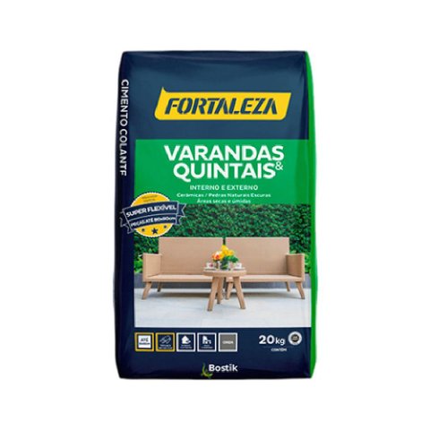 Argamassa 20 Kilo Varandas e Quintais - 7788 - Fortaleza