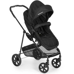 Carrinho Napoli Preto com Bebe Conforto e Base Galzerano - 4