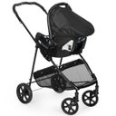 Ver imagem 3 de Carrinho Napoli Preto com Bebe Conforto e Base Galzerano