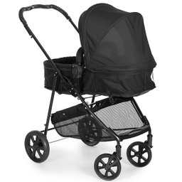Carrinho Napoli Preto com Bebe Conforto e Base Galzerano - 2