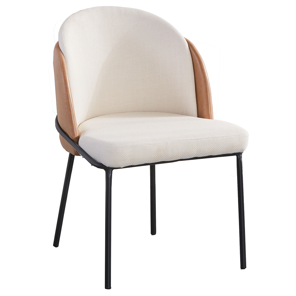 Ver imagem 1 de Cadeira de Jantar Nevada Caramelo Estofada para Sala de Jantar