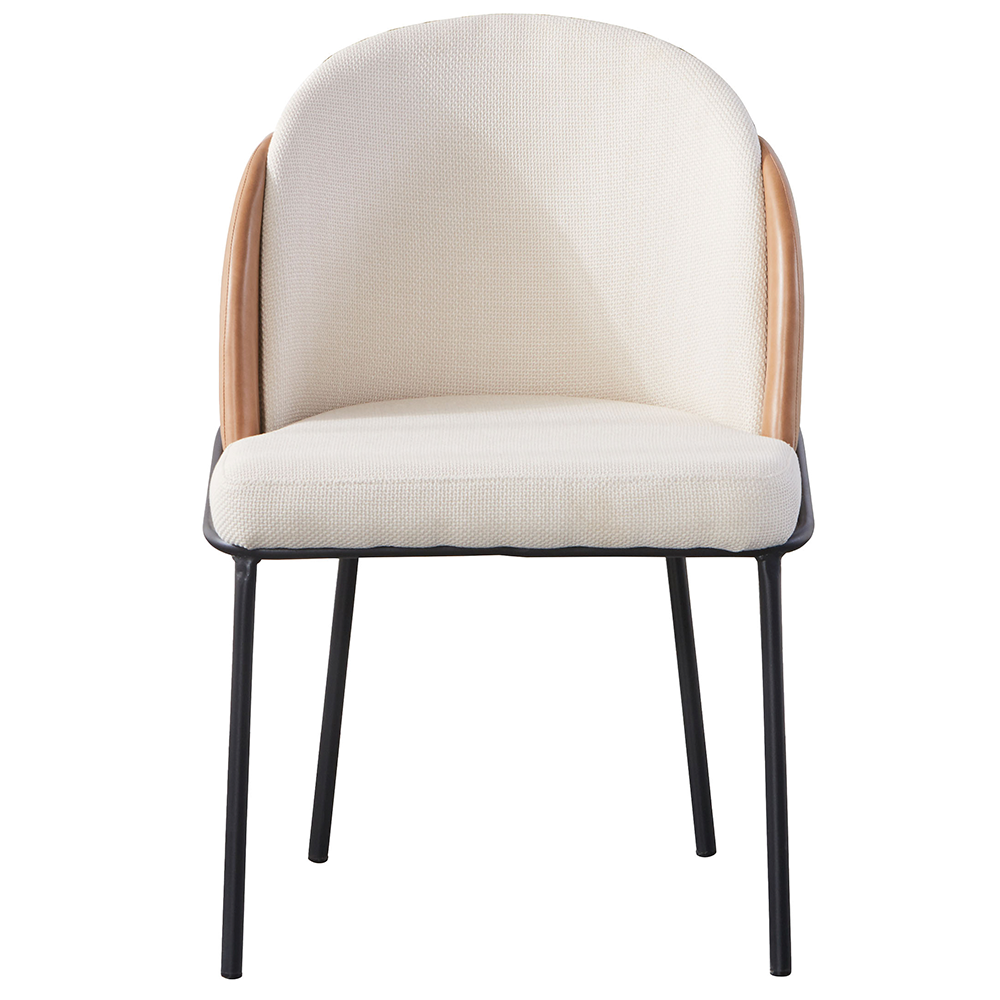 Ver imagem 2 de Cadeira de Jantar Nevada Caramelo Estofada para Sala de Jantar