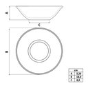 Ver imagem 4 de Conjunto 4 Tigelas Bowls Rustico Porcelana 18 cm Tramontina