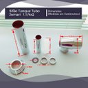 Ver imagem 5 de Sifão Tanque Tubo 1.1/4x2 Jomari Com Luva Regulável Latão