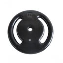 Ver imagem 2 de Anilha Ferro Fundido Emborrachada Fitness Academia 25,0 Kg