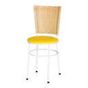Ver imagem 2 de 2 Cadeiras para Mesa Branca Hawai Palha:amarelo