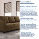 Ver imagem 7 de Sofá 3 Lugares em Orquídea CabeCasa MadeiraOriginals