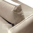 Ver imagem 4 de Sofá 2 Lugares em Veludo Orquídea CabeCasa MadeiraOriginals