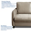 Ver imagem 6 de Sofá 2 Lugares em Veludo Orquídea CabeCasa MadeiraOriginals