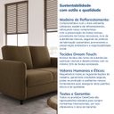 Ver imagem 7 de Sofá 2 Lugares em Veludo Orquídea CabeCasa MadeiraOriginals