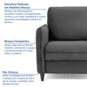 Ver imagem 6 de Sofá 2 Lugares em Veludo Orquídea CabeCasa MadeiraOriginals