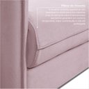 Ver imagem 5 de Sofá 2 Lugares em Veludo Orquídea CabeCasa MadeiraOriginals