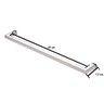 Porta Toalha Toalheiro de Banho Banheiro 60cm em Aço Inox Polido Brilhante Linha Larissa Stainless - 6