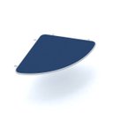 Ver imagem 1 de Conexão Arredondada para Mesas Azul Incoflex