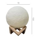 Ver imagem 5 de Luminaria 3d Lua Cheia Led 7 Cores Abajur Infantil Touch Luz