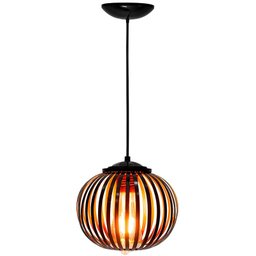 Luminária Teto Tipo Pendente Lustre 15w 65cm Mônaco Bronze - 2