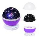Ver imagem 1 de Luminária Projetor Abajur Estrelas Galáxia Bonito Céu Roxo