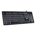 Ver imagem 1 de Teclado Semi Mecanico Gamer Usb Pc Computador Luminoso W560 Luuk Young
