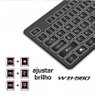Teclado Semi Mecanico Gamer Usb Pc Computador Luminoso W560 Luuk Young - 13