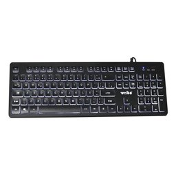 Teclado Semi Mecanico Gamer Usb Pc Computador Luminoso W560 Luuk Young - 2