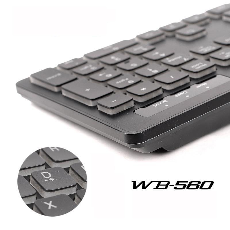 Teclado Semi Mecanico Gamer Usb Pc Computador Luminoso W560 Luuk Young - 9