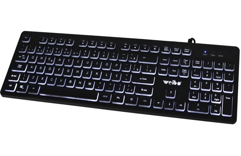 Teclado Semi Mecanico Gamer Usb Pc Computador Luminoso W560 Luuk Young - 8