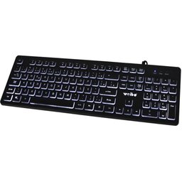 Teclado Semi Mecanico Gamer Usb Pc Computador Luminoso W560 Luuk Young - 8