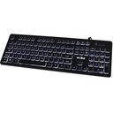 Ver mais imagens de Teclado Semi Mecanico Gamer Usb Pc Computador Luminoso W560 Luuk Young