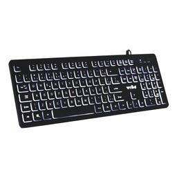 Teclado Semi Mecanico Gamer Usb Pc Computador Luminoso W560 Luuk Young - 6