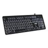 Teclado Semi Mecanico Gamer Usb Pc Computador Luminoso W560 Luuk Young - 6