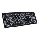 Ver imagem 6 de Teclado Semi Mecanico Gamer Usb Pc Computador Luminoso W560 Luuk Young