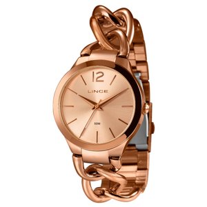 Relógio Glam Feminino Analógico Lince Lrr4734l40 Rosegold