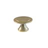 Puxador Redondo Flor em Metal para Móveis Kit 8 Unidade Puxador de Guarda Roupa Puxadores de Gaveta - 2