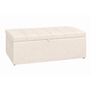 Ver imagem 2 de Recamier Calçadeira Baú Carla para Quarto Cama Casal 140 Cm Suede Porcelana do Lar Móveis e Decoraçã