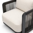 Ver imagem 5 de Conjunto Sofa Area Externa Corda Nautica Aluminio Havana