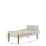 Berço Mini Cama Iris Americano Pés em Madeira Off White - 4