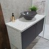 Papel de Parede Mármore Granilite Vinil Adesivo Impermeável Lavável Pia Box Mesa Banheiro 2m X 60cm - 4