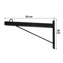 Ver imagem 5 de Suporte de Parede para Saco de Pancada até 150 Kg em Aço Reforçado com Fixação