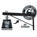 Ver imagem 6 de Suporte de Parede para Saco de Pancada até 150 Kg em Aço Reforçado com Fixação