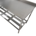 Ver imagem 4 de Mesa Aço Inox Profissional 160x70x90 Cm com Espelho Nortinox